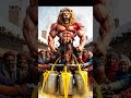 Alpha Lion Gave His Mother🤩 A Beautiful 100 KG Ghee #ai #shorts funny