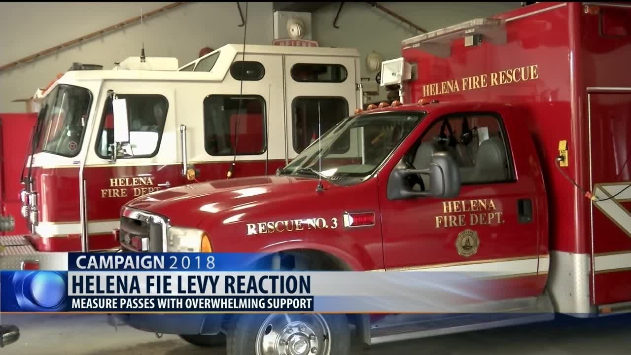 Helena Fire Department reacts to tax levy approval YouTube