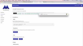 Using Material Design with Vue js 2