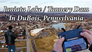 Juniata Lake / Tannery Dam In DuBois, Pennsylvania #dronevideo