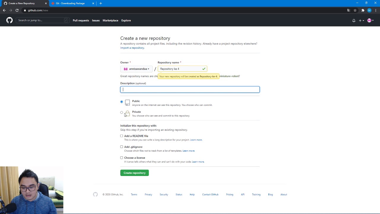 Cara menggunakan Git pada Github - YouTube