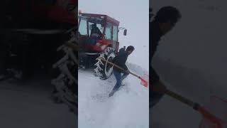 Kagizman Şaban Köyü Zorlu Kış Sartlari