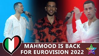 Mahmood is back for Eurovision 2022!