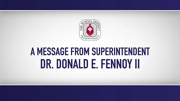 A message from Superintendent Fennoy for Teacher Appreciation Week. - DayDayNews