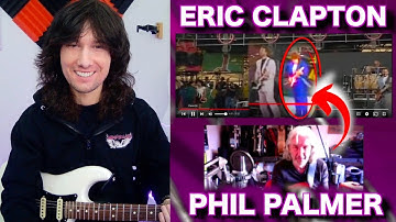 So, if Eric Clapton asks you to solo in front of Mark Knopfler... get advice from Phil Palmer!