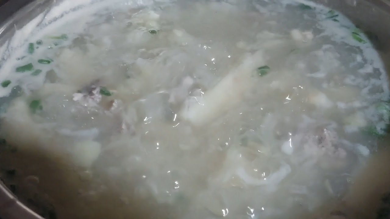 Cách nấu canh khoai từ thịt bằm thơm ngon đơn giản