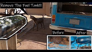 VW Bus Fuel Tank Removal And Installation