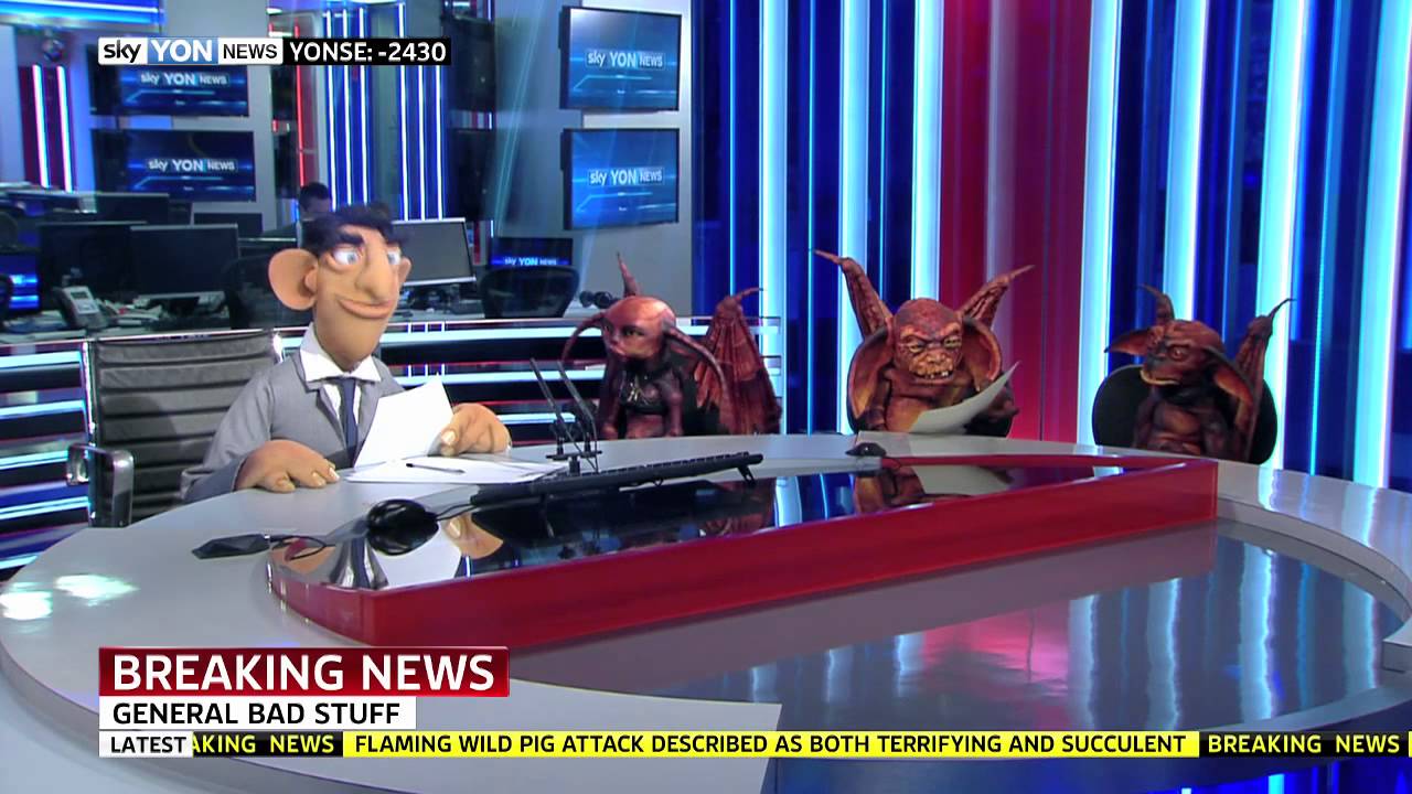 SKY 1 - Yonderland: News Demons - Promo