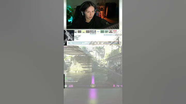 SHE HIT CRAZY WALLBANG!! 🔥