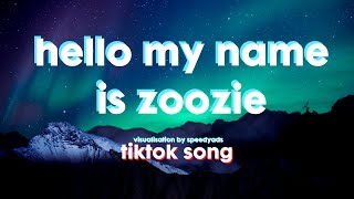 Baby Kaley - Ew [Tiktok Song] | Hello My Name Is Zoozie Thats Zoozie With A Z
