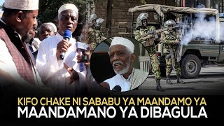 MAANDAMANO YA DIBAGULA, HIVI NDIVYO POLISI WALIVYOMPIGA SHEIH BASALEH, SABABU YA KIFO - SHEIKH PONDA