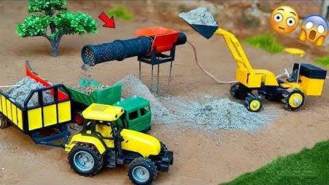 diy tractor Soil Seeder Machine | diy tractor JCB tractor loading | water pump |