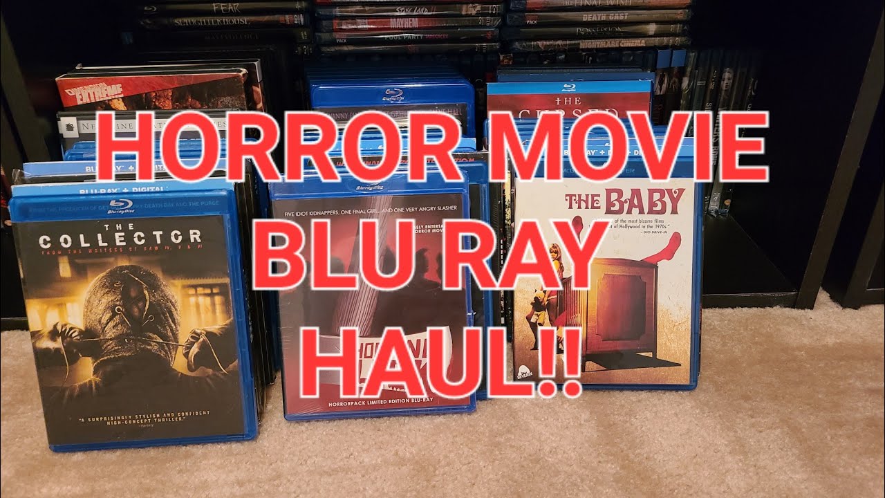 INSANE BLU RAY HORROR MOVIE COLLECTION UPDATE VIDEO!! YouTube