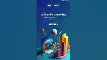 Skill development course from skill India app and portal free courses |  with free certificate🆓