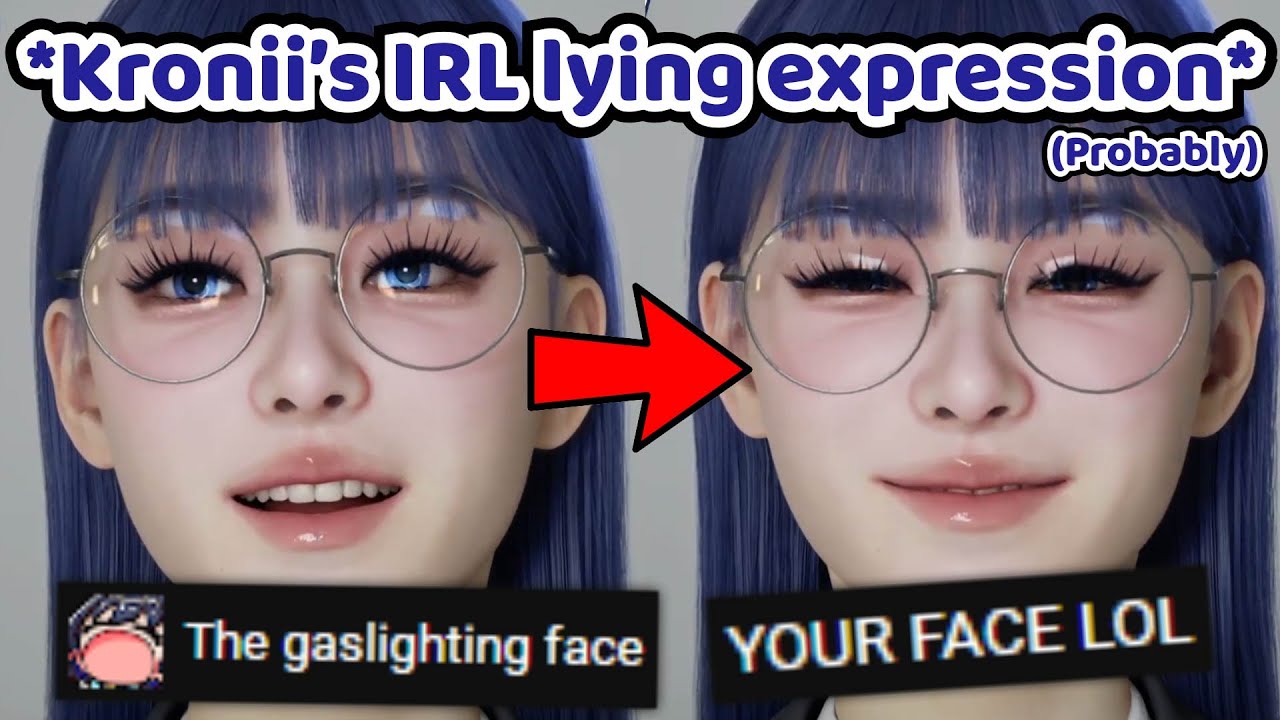Kronii Wanted to Gaslight Everyone But Her RTX Face Captured Her Lying Expression PERFECTLY
