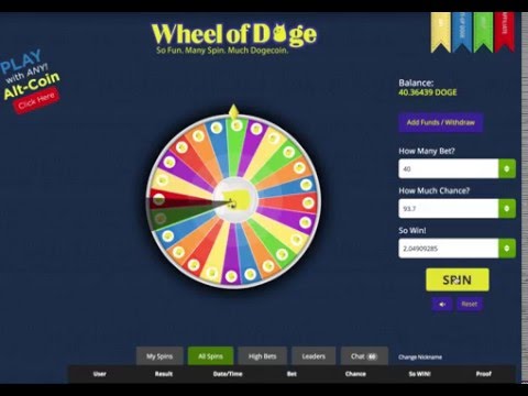 dogecoin gambling
