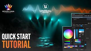 Echoluma BeatSync Quick Start Tutorial | Procedural Rhythmic Lighting | Unreal Engine 5