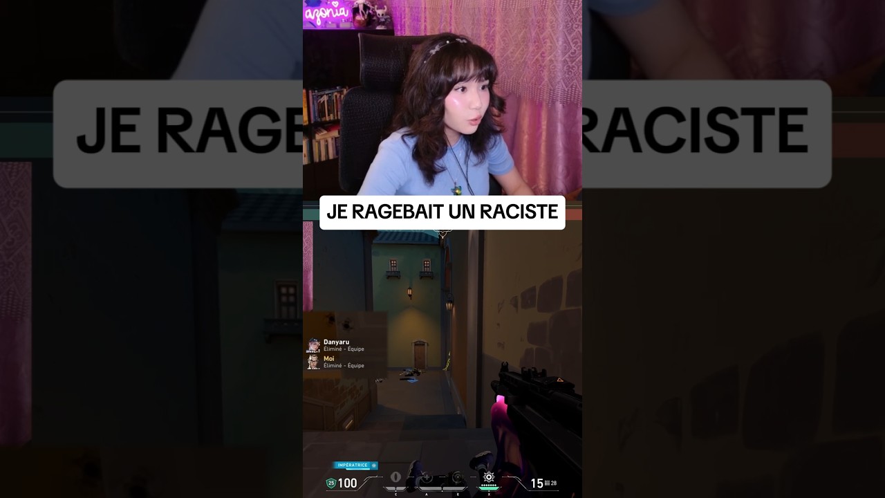 Combien sur /10 le ragebait ? #shorts #ragebait #raciste #clips #valorant #riotgames