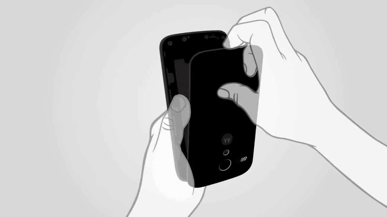 How to Remove your Moto G back cover YouTube