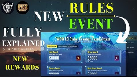 Wow 1.0 Global Fest Contest Event fully explained | New rules explained | #PUBGMWOW 