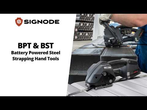Battery Tools for Steel Strapping, the Signode BPT & BST
