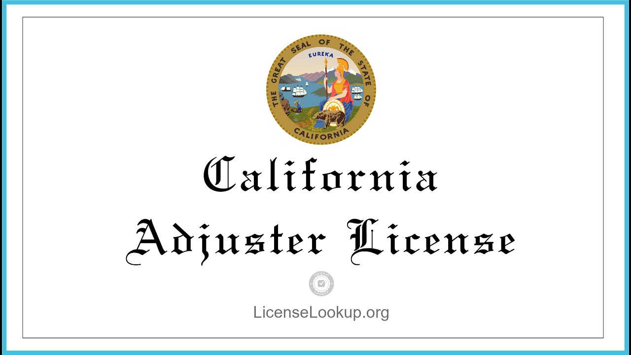 insurance california license lookup