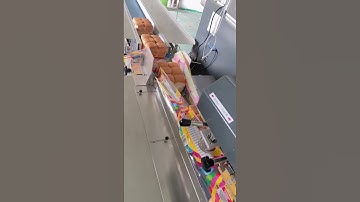 Reciprocating bread packing machine #machine # Made in China