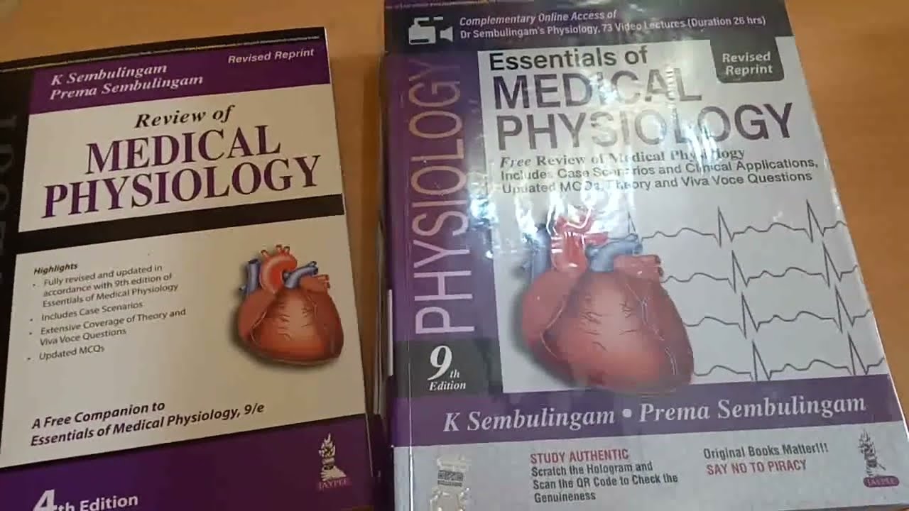 Essentials of  Medical Physiology by k Sembulingam  9th edition MBBS AYUSH Students