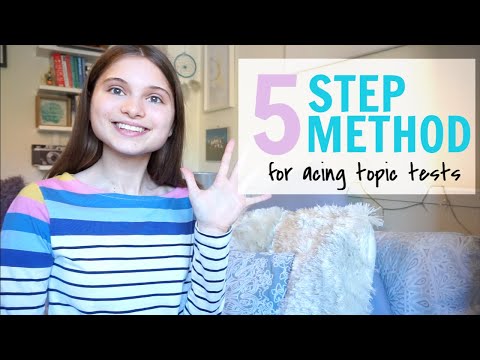 How to get A/A* on GCSE/A-Level topic tests | My 5-step method