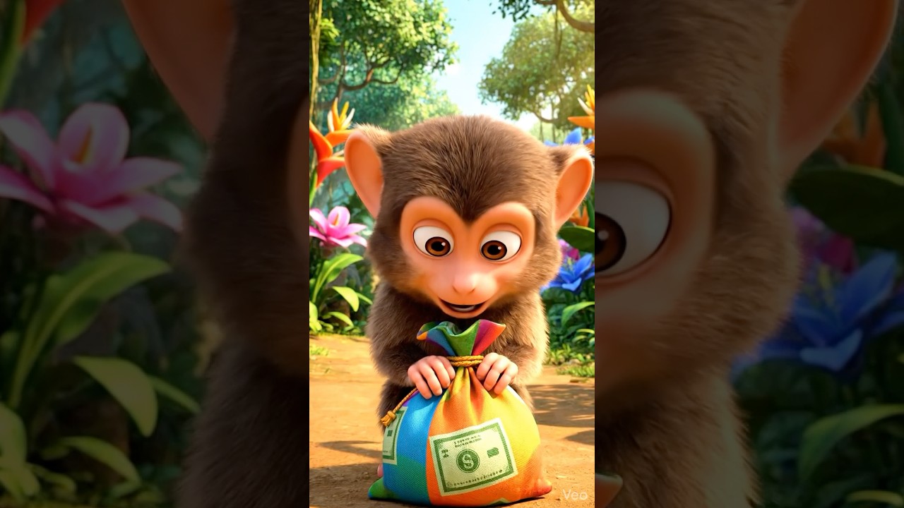 🐒 Bandar Aur Imandari | Moral Story for Kids in Hindi