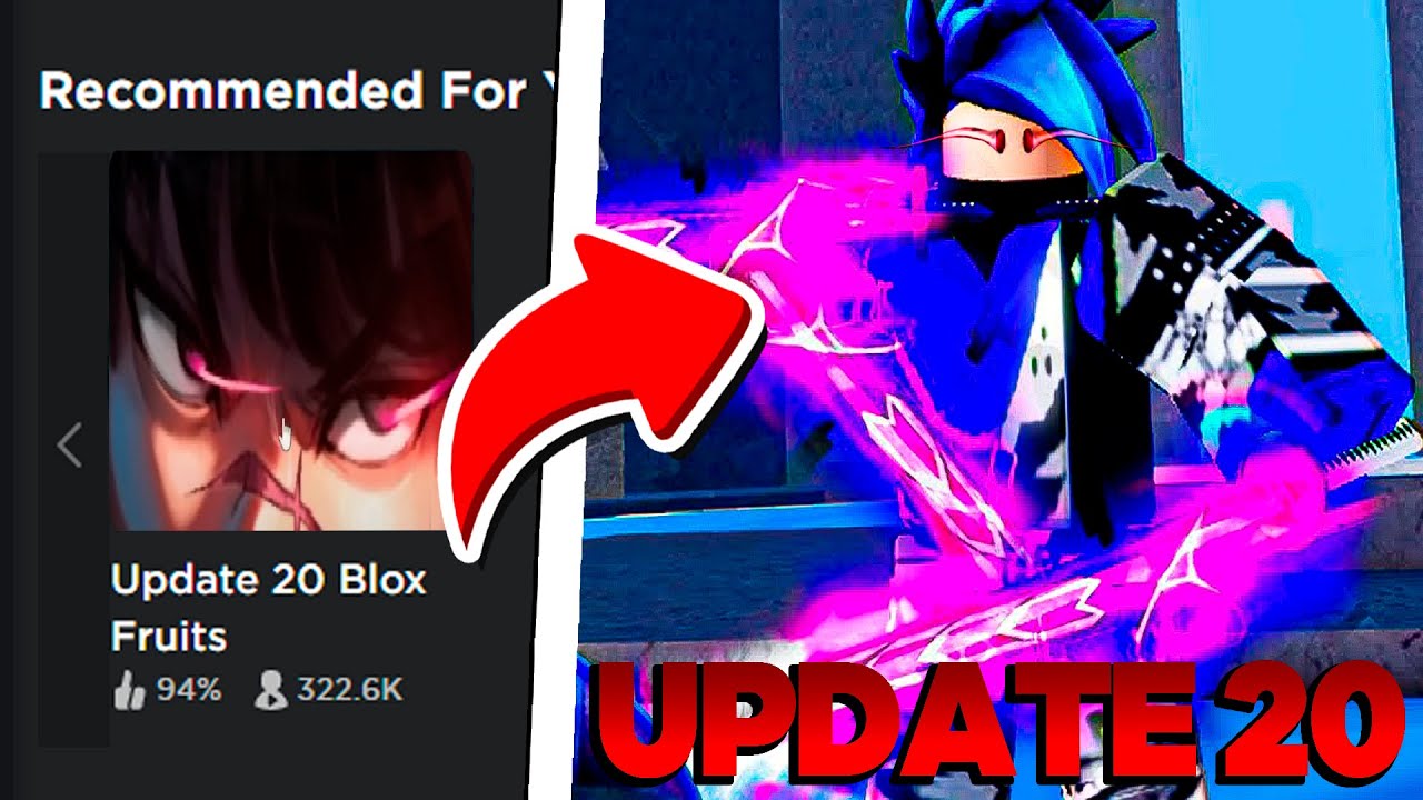 NOVA ATUALIZAÇÃO NO BLOX FRUITS E O UPDATE 20 FOI CONFIRMADO COM HAKI V3! -  ROBLOX 