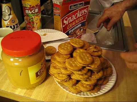 How To Make..Peanut Butter and Crackers..