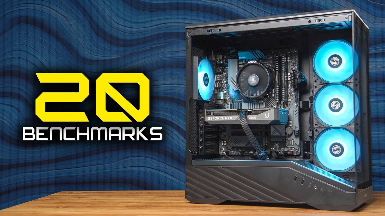 $850 Gaming PC Benchmarks (Ryzen 5 5500 and RTX 5060 Ti 8GB) - YouTube
