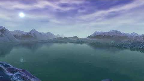 PD Howler   Examples of animated skies in PuppyRay