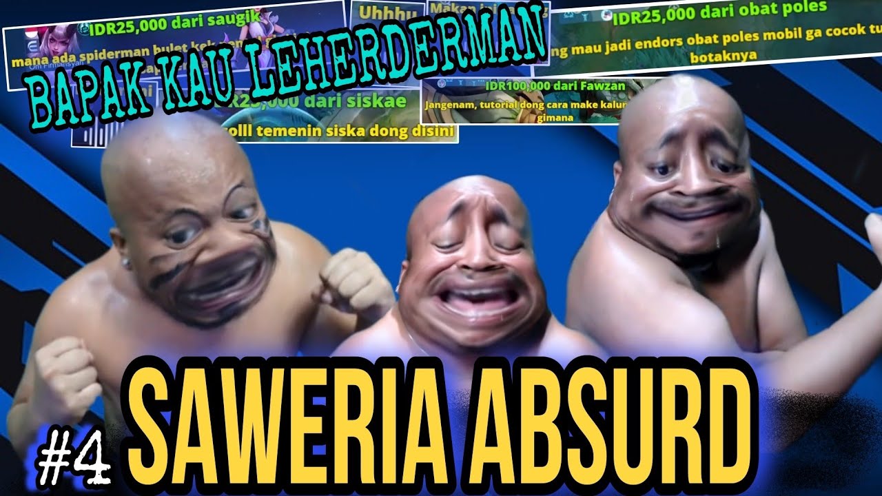 J0TOS KAMERA!! Acol dibuat Emosi  Sama Saweria Absurd Penonton - Momen Kocak Pascol