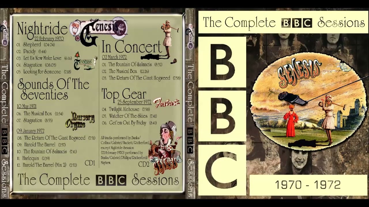 Genesis - The Complete BBC Sessions - 1970 -1972 - YouTube