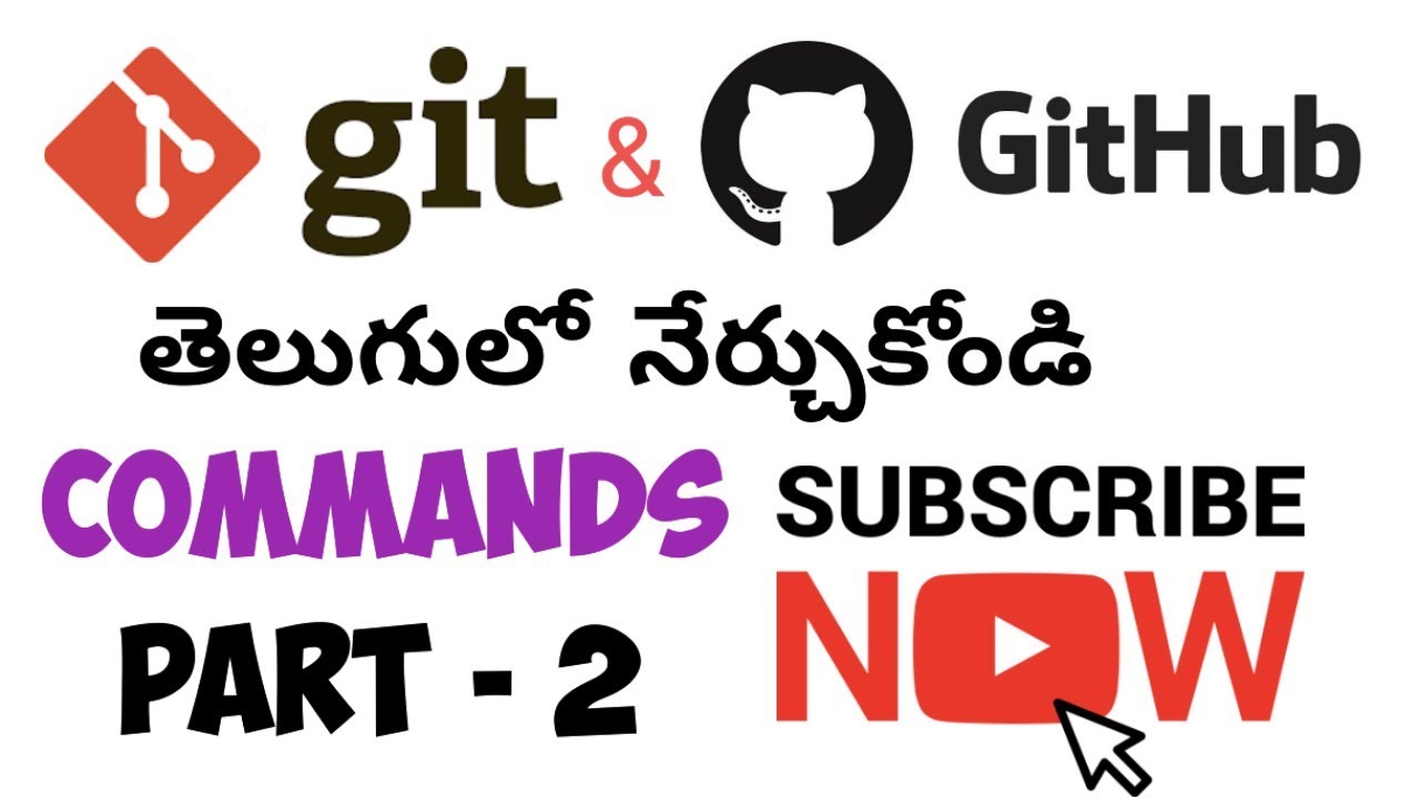 Git and GitHub commands || Git and GitHub tutorial for beginners in ...