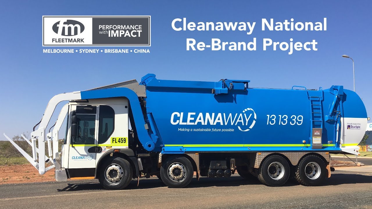 Fleetmark Cleanaway national re-brand