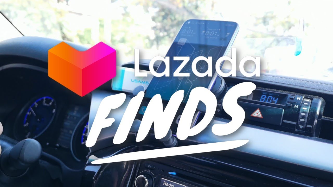 [Lazada Finds] Car Cellphone Holder YouTube