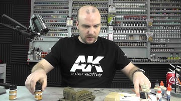 AK Interactive : Basic Weathering Series : Episode.3 : Filters
