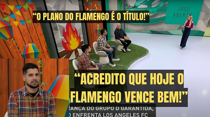 CICINHO E COMPANHIA FALOU SOBRE O FLAMENGO! VEJA NO VÍDEO.