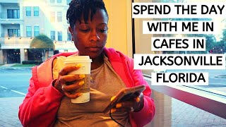 Spend the Day with me in Cafes in Jacksonville Florida| TRAVEL VLOG