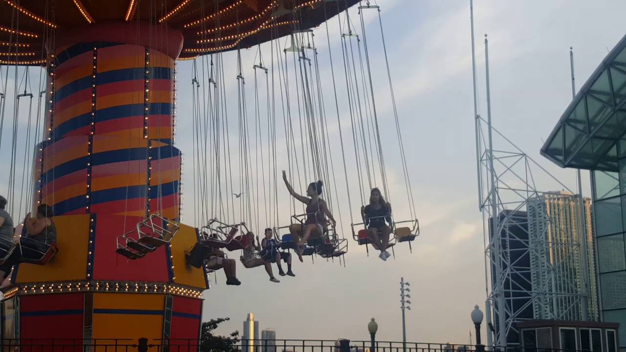Chicago Navy Pier Swings YouTube