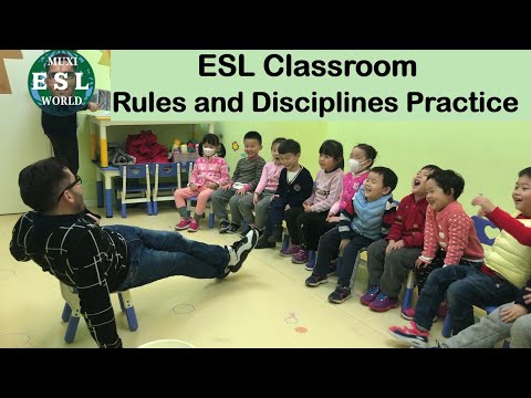 259 - ESL Classroom Rules for kids