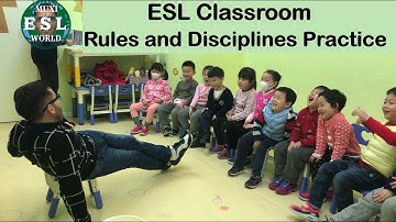259 - ESL Classroom Rules for kids