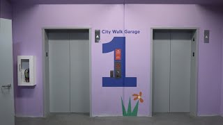 LONG OVERDUE! Schindler 300A Hydraulic Elevators at City Walk Garage in Sugar Land, TX. - 2022 Take