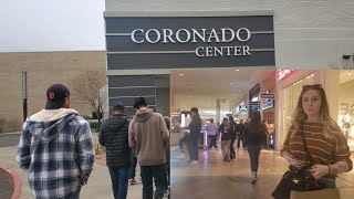 Walking tour inside Coronado Center Mall Albuquerque new mexico usa