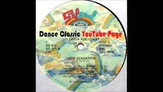 Video-Miniaturansicht von „Loleatta Holloway - Love sensation (A Shep Pettibone Mix)“