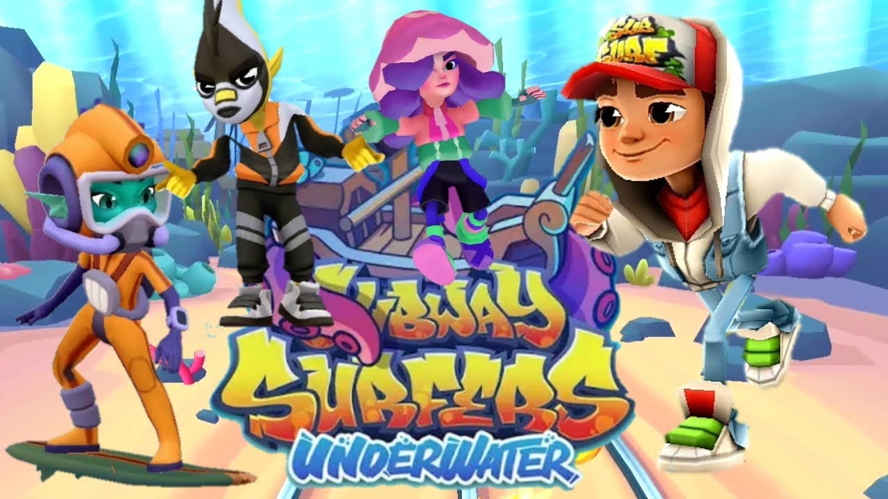 SUBWAY SURFERS UNDERWATER 2024 (EARTH DAY)
