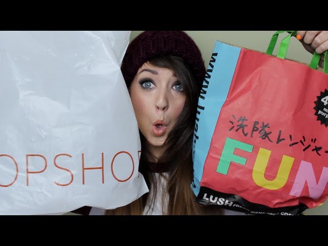 Collective Haul Topshop Lush H M Feelunique Aa Zoella